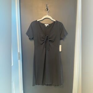 BP Black Ruffle Hem Dress - new with tags!